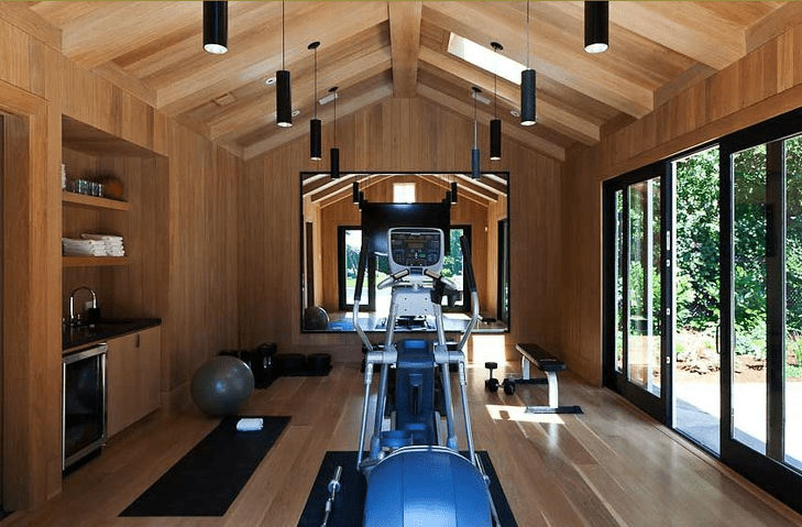 Inflatable gym mat/inflatable gymnastics air tumble track mat for gym Work it Out- Great Home Gyms | Melton Design Build