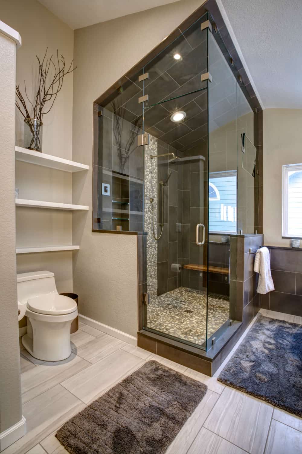 Niwot Master Bathroom Remodel - Melton Design Build - Steam Shower